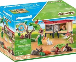  Playmobil Playmobil Klatki z królikami 71252