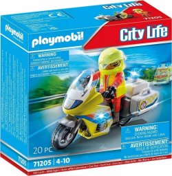  Playmobil Playmobil Motor ratunkowy ze światłem 71205