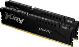 Pamięć Kingston Fury Beast, DDR5, 64 GB, 6000MHz, CL40 (KF560C40BBK2-64)