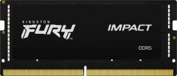 Pamięć do laptopa Kingston Fury Impact, SODIMM, DDR5, 16 GB, 5600 MHz, CL40 (KF556S40IB-16)