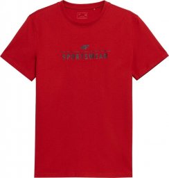  4f Tshirt Czerwony TTSHM539 r. M