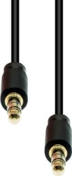 Kabel ProXtend Jack 3.5mm - Jack 3.5mm 0.5m czarny (M3S-005)