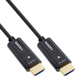 Kabel InLine InLine® HDMI AOC cable, High Speed HDMI with Ethernet, 4K/60Hz, male / male, 80m