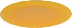 Sagad Talerze płaskie okrągłe 25,5 cm komplet 6 szt Weekend żółty bez BPA