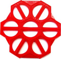  Sagad Pierożnica forma do pierogów 14 sztuk w kolorze czerwonym