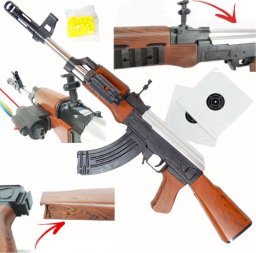 Karabin Na Kulki AK-47 ASG + dwie tarcze