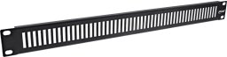 InLine InLine® 19" blind panel perforated, 2U, RAL 9005 black