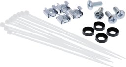 InLine InLine® 10" Patchpanel empty panel 12-way, for Keystone modules, 1U, RAL 7035 grey