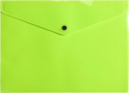  Biurfol Teczka kopertowa koperta na zatrzask A4 PP neon