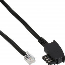 InLine InLine® TAE-N cable, TAE-N to RJ11 (6P4C), 1m