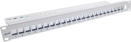 InLine InLine® Blank Patch Panel 19" 24 Port 1U light grey