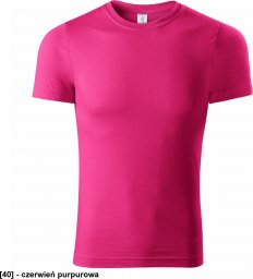  PICCOLIO Paint P73 - ADLER - Koszulka unisex, 150 g/m2, - czerwień purpurowa - rozmiary S