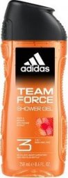 adidas Team Force żel pod prysznic 3 w 1 dla mężczyzn, 250 ml