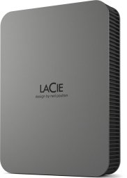 Dysk zewnętrzny HDD LaCie Mobile Drive Secure 5TB Szary (STLR5000400)