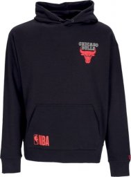 New Era New Era NBA Chicago Bulls Team Logo Hoodie 60284623 Czarne L