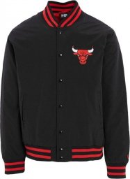  New Era New Era Team Logo Bomber Chicago Bulls Jacket 60284773 Czarne S