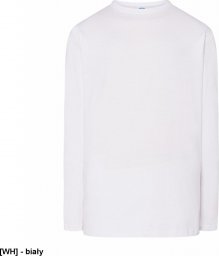  JHK TSRA150LS - T-Shirt JHK męski z długim rękawem - biały XL
