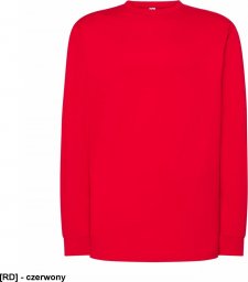  JHK TSRA170LS - T-shirt męski z długimi rękawami - czerwony S