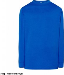  JHK TSRA170LS - T-shirt męski z długimi rękawami - niebieski royal XL