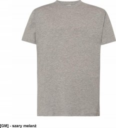  JHK TSUA150 - T-shirt męski z krótkim rękawem - szary melanż L