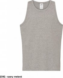  JHK TSUASTRP - T-shirt męski bez rękawów - szary melanż XL