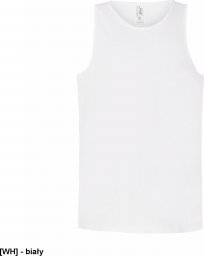  JHK TSUASTRP - T-shirt męski bez rękawów - biały XL