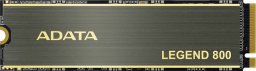 Dysk SSD ADATA Legend 800 500GB M.2 2280 PCI-E x4 Gen4 NVMe (ALEG-800-500GCS)
