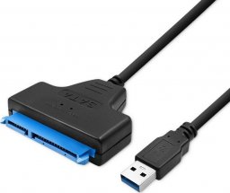 Adapter USB Qoltec Czarny  (51855)