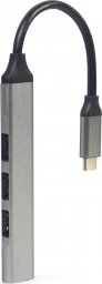 HUB USB Gembird UHB-CM-U3P1U2P3-02 4x USB-A 2.0 3.0 (UHB-CM-U3P1U2P3-02)