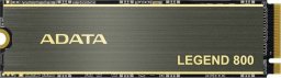 Dysk SSD ADATA Legend 800 1TB M.2 2280 PCI-E x4 Gen4 NVMe (ALEG-800-1000GCS)