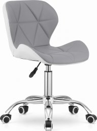  Taakie Meble Krzesło obrotowe AVOLA - szaro-białe