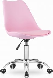  Taakie Meble Krzesło obrotowe ALBA - róż