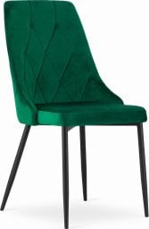 Taakie Meble Krzesło IMOLA - ciemna zieleń aksamit x 4