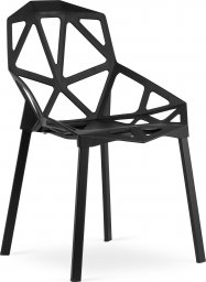  Taakie Meble Krzesło ESSEN - czarne x 4