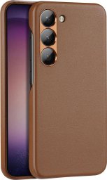 Dux Ducis Dux Ducis Grit etui Samsung Galaxy S23+ elegancki pokrowiec ze sztucznej skóry MagSafe brązowe