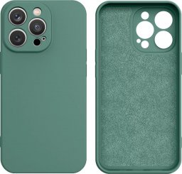  Hurtel Silicone case etui Samsung Galaxy A14 5G / Galaxy A14 silikonowy pokrowiec zielone
