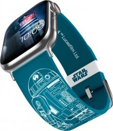  MobyFox Star Wars - Pasek do Apple Watch (R2D2 Blueprints)