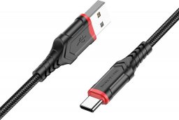 Kabel USB USB-A - USB-C 1 m Czarny (KABAV1324)