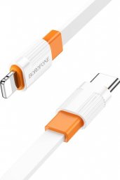Kabel USB USB-C - Lightning 1 m Biały (KABAV1499)