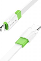 Kabel USB USB-C - Lightning 1 m Biały (KABAV1500)