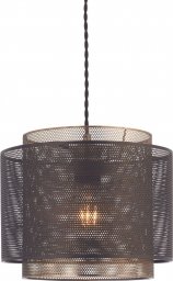 Lampa wisząca ENDON Lampa wisząca Plexus 72831 Endon metalowa ażurowa loftowa czarna