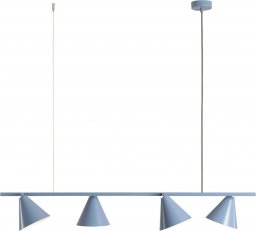 Lampa wisząca Aldex Lampa wisząca z kloszami Form 1108L16 Aldex nad stół niebieska