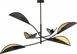 Lampa wisząca Orno PETALO lampa wisząca, moc max.6x40W, E14, czarno-złota