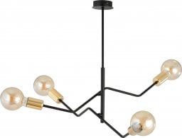 Lampa wisząca Orno GIRO lampa wisząca, moc max.4x60W E27, czarno-złota