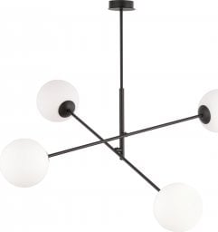 Lampa wisząca Orno LAINA lampa wisząca, moc max.4x40W, E14, czarno-biała