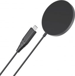 Ładowarka Choetech Choetech bezprzewodowa ładowarka magnetyczna 15W MagSafe do iPhone 12/13/14 czarna (T518-F-BK)