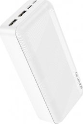 Powerbank Borofone BOROFONE POWER BANK 30000MAH BJ27B PINDAR - 2XUSB - BIAŁY