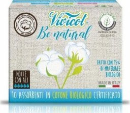  Vivicot Vivicot Podpaski Be natural na noc - 10 sztuk