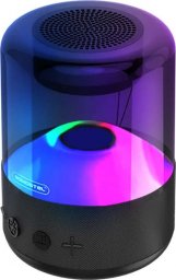 Głośnik Somostel Głośnik bezprzewodowy Somostel Bluetooth BT 5.0 H210 LED RGB AUX TF kolorowy przenośny czarny