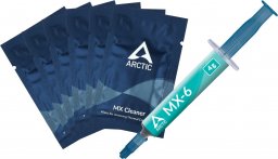 Pasta termoprzewodząca Arctic MX-6 + MX Cleaner 4g (ACTCP00084A)